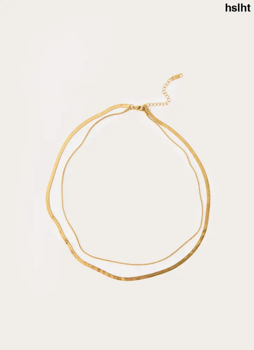 Always Near Necklace - Gold - Gold / One Size - Necklaces