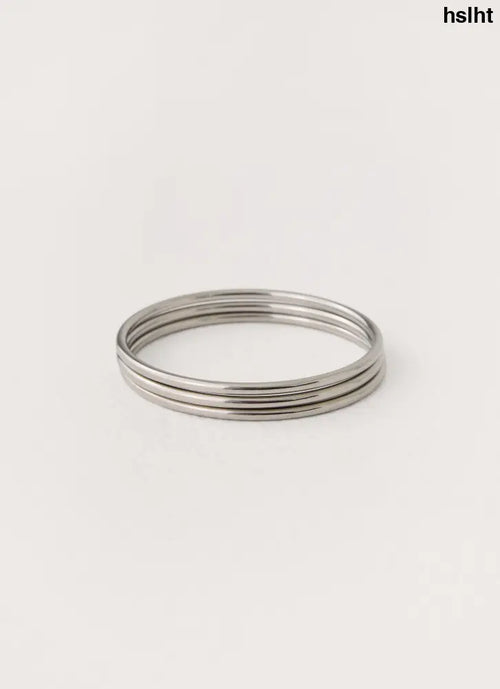 Blair Bangles - Silver - Silver / One Size - Bracelets