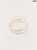Celeste Arm Cuff - Gold - Gold / One Size - Bracelets
