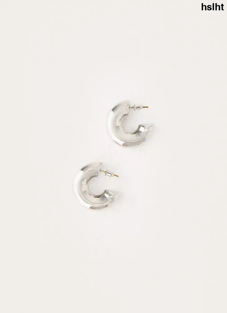 Daily Edit Earrings - Silver - Silver / One Size - Earrings