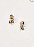 First Glance Earrings - Gold/Silver - Gold/Silver / One Size - Earrings