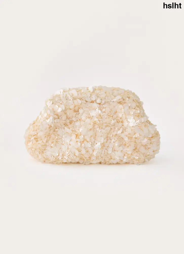 Genevieve Clutch Bag - Ivory - Ivory / One Size - Bags