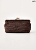 Gia Clutch Bag - Brown - Brown / One Size - Bags