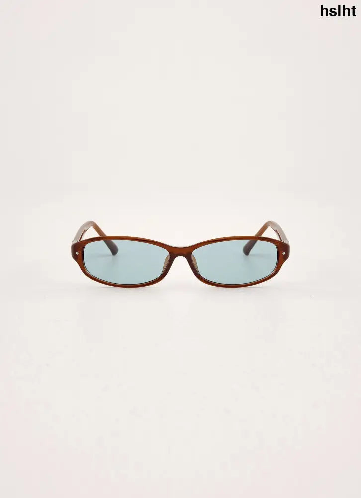 Kiss & Tell Sunglasses - Brown - Brown / One Size - Sunglasses