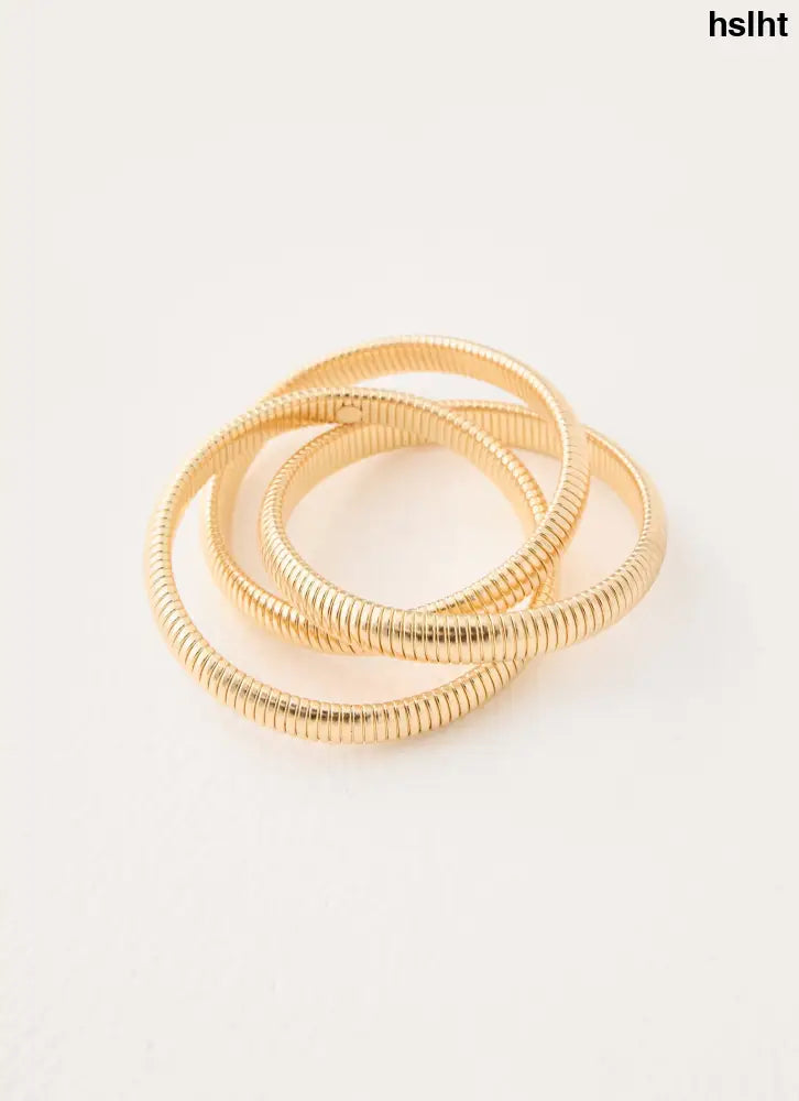 Lasting Impression Bracelets - Gold - Gold / One Size - Bracelets