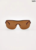 Pure Attitude Sunglasses - Brown - Brown / One Size - Sunglasses