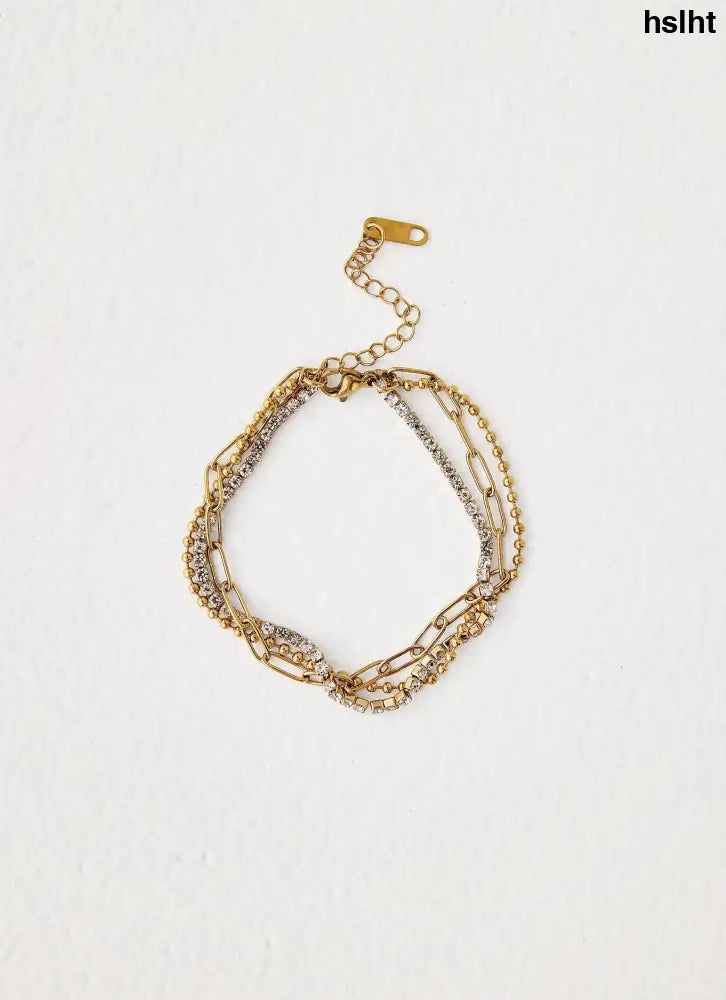 Suki Bracelet - Gold - Gold / One Size - Bracelets